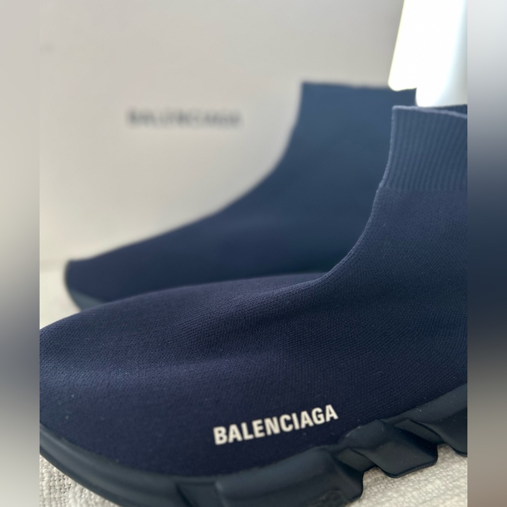 Blue Speed Recycled Knit Sneaker - Worn a few times
